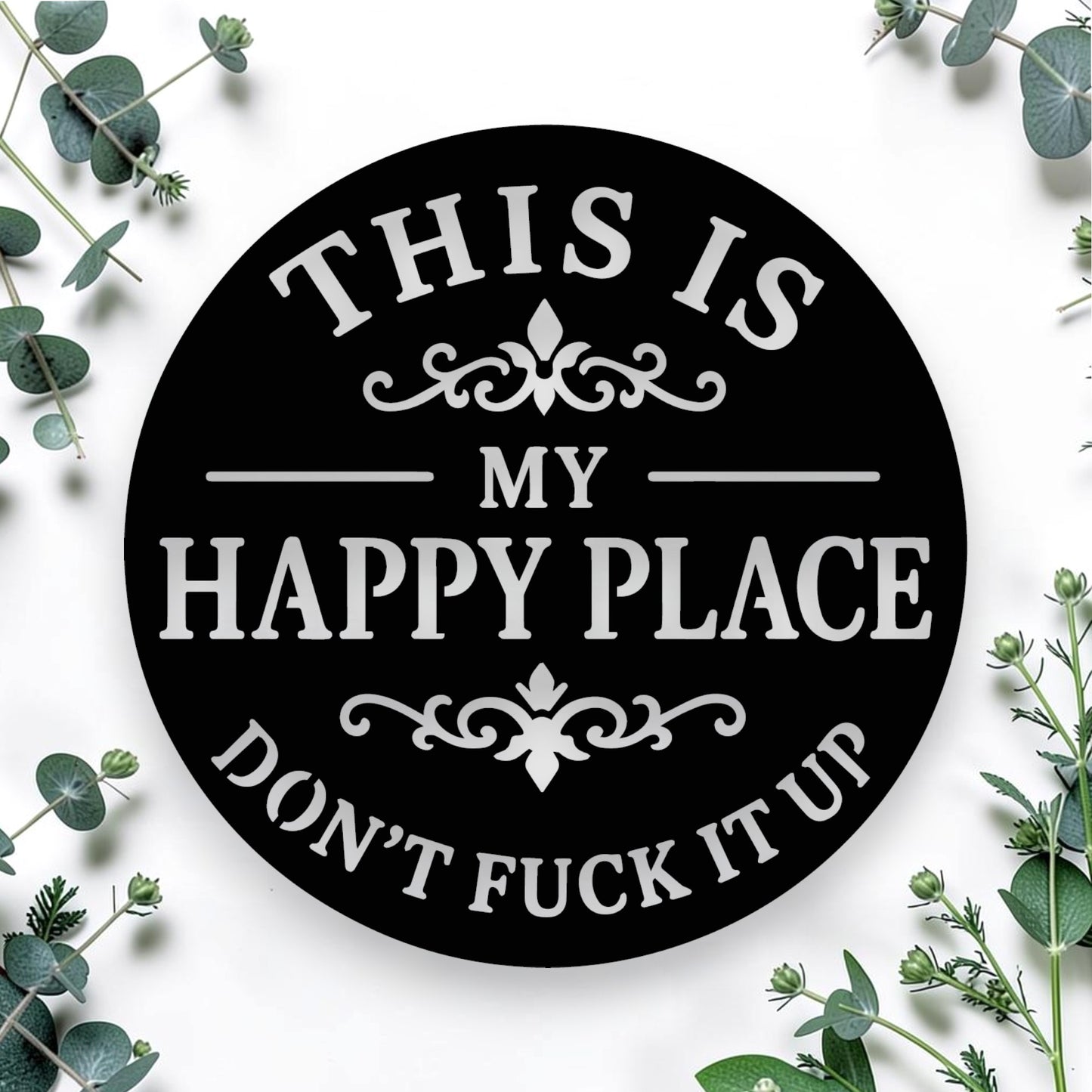 My Happy Place Wall Art