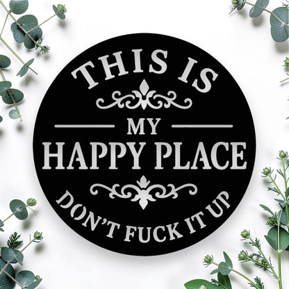 My Happy Place Wall Art