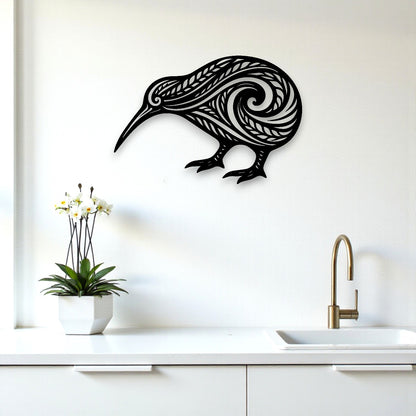 Koru Flow Kiwi Wall Art