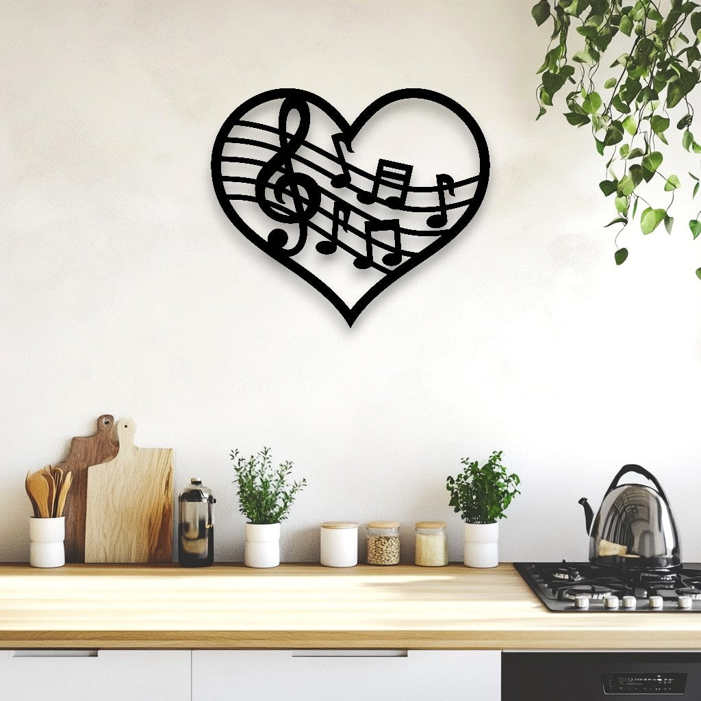 Melody Heart Wall Art