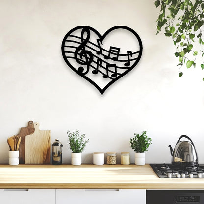 Melody Heart Wall Art