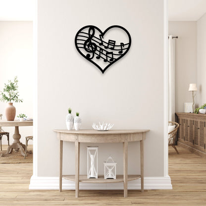 Melody Heart Wall Art