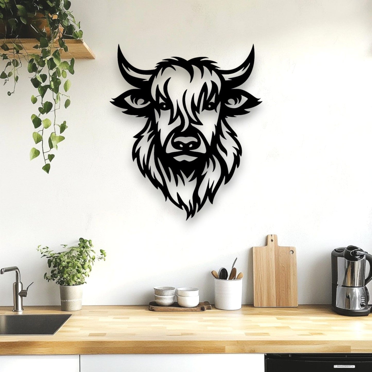 Highland Cow Decor Whimsic 