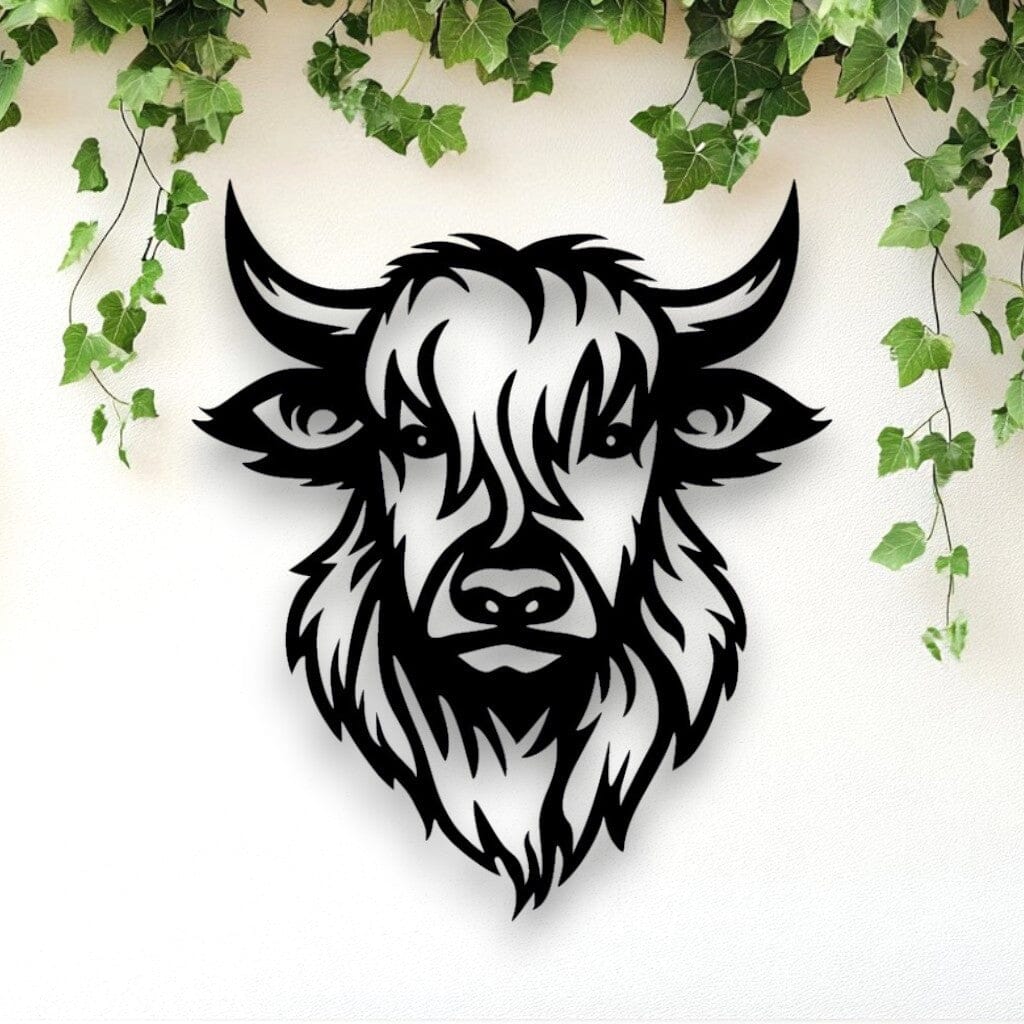 Highland Cow Decor Whimsic 