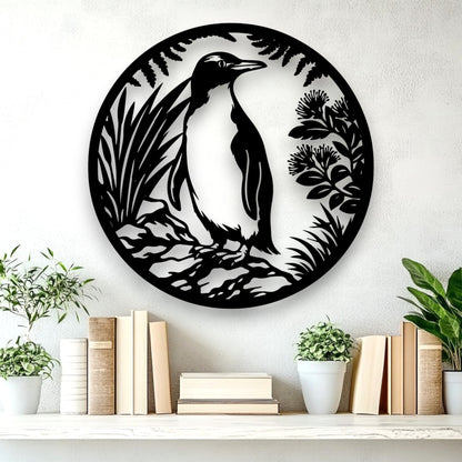 Coastal Hoiho Wall Art