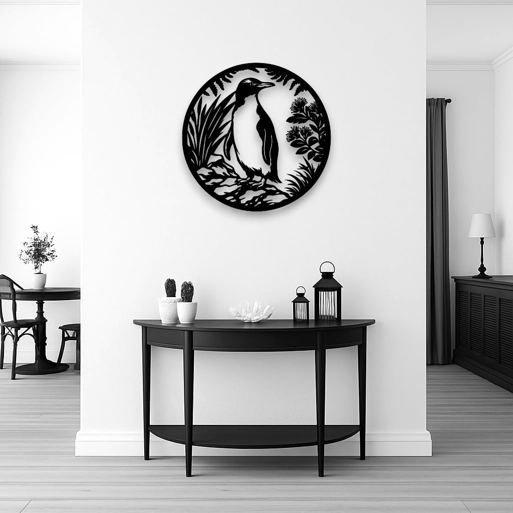 Coastal Hoiho Wall Art