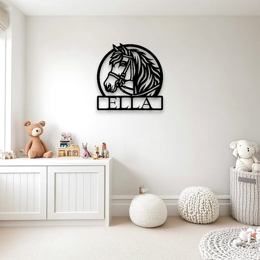 Personalised Horse Wall Art
