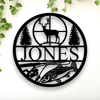Personalised Hunting & Fishing Wall Art