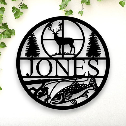 Personalised Hunting & Fishing Wall Art