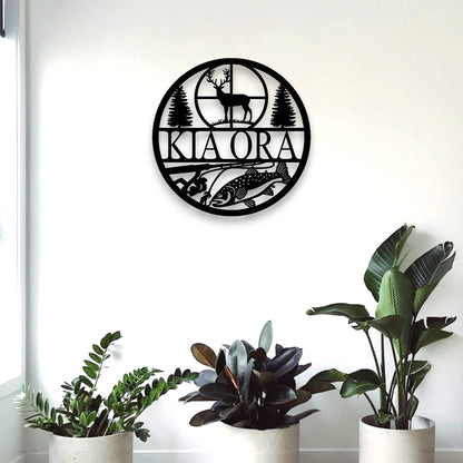 Personalised Hunting & Fishing Wall Art