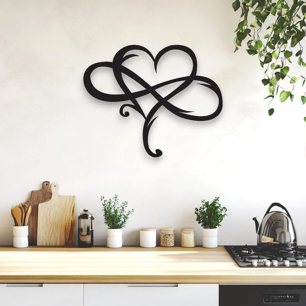 Infinity Heart Wall Art Whimsic 