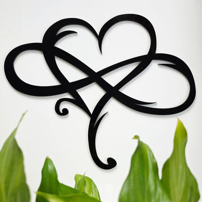 Infinity Heart Wall Art Whimsic 
