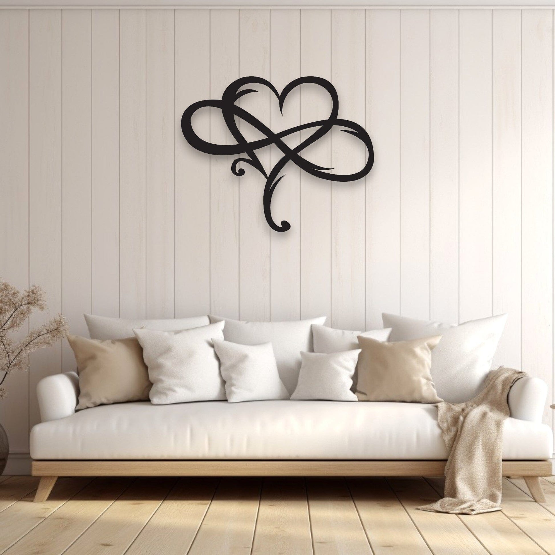 Infinity Heart Wall Art Whimsic 