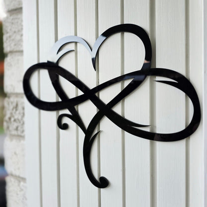 Infinity Heart Wall Art Whimsic 