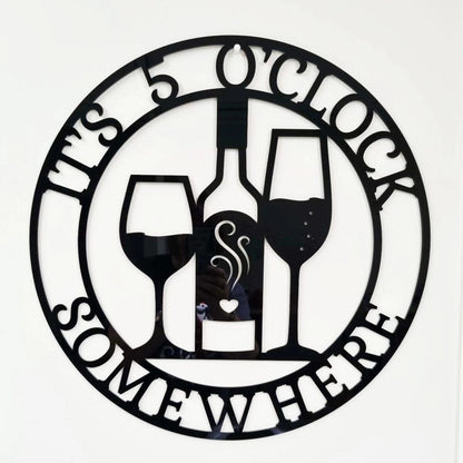 It's 5 Somewhere Wall Art Whimsic 