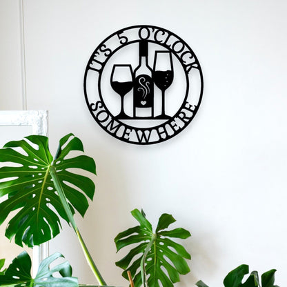 It's 5 Somewhere Wall Art Whimsic 