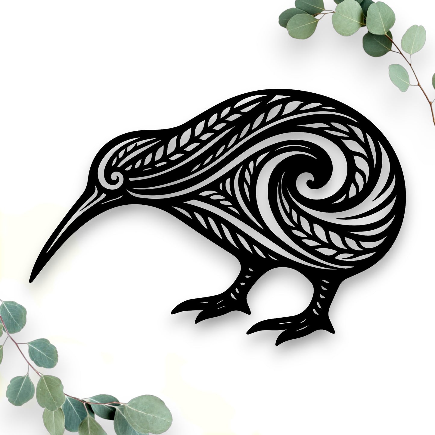 Koru Flow Kiwi Wall Art
