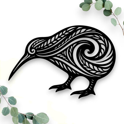Koru Flow Kiwi Wall Art