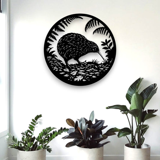 Native Kiwi Wall Art