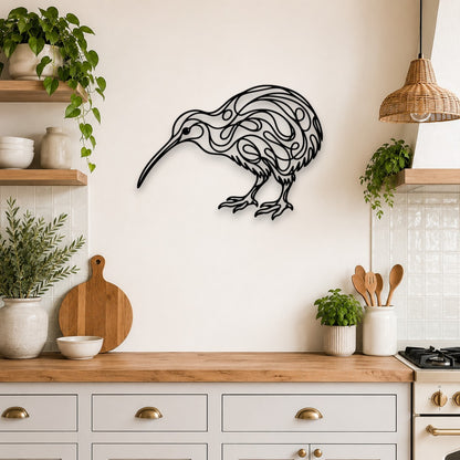 Line Art Kiwi Wall Art