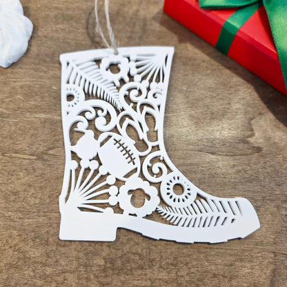 Kiwiana Icons Gumboot Ornament Whimsic 