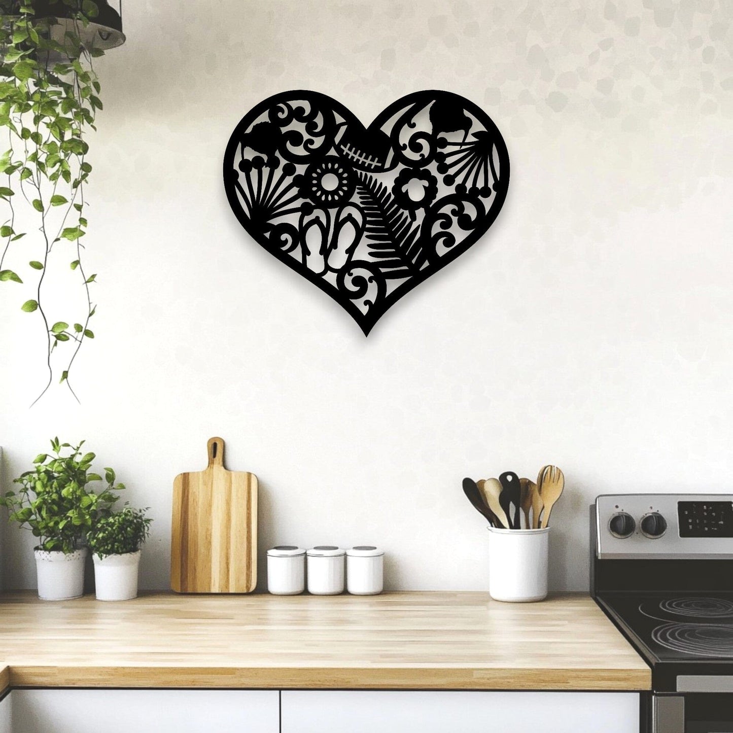 Kiwiana Icons of NZ Heart Whimsic 