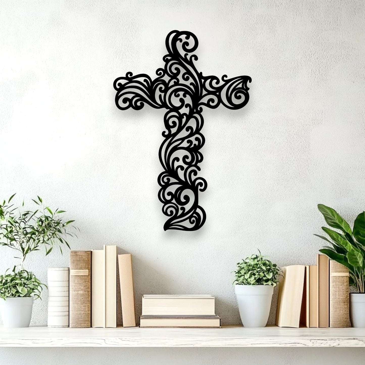 Koru Cross Wall Art Whimsic 