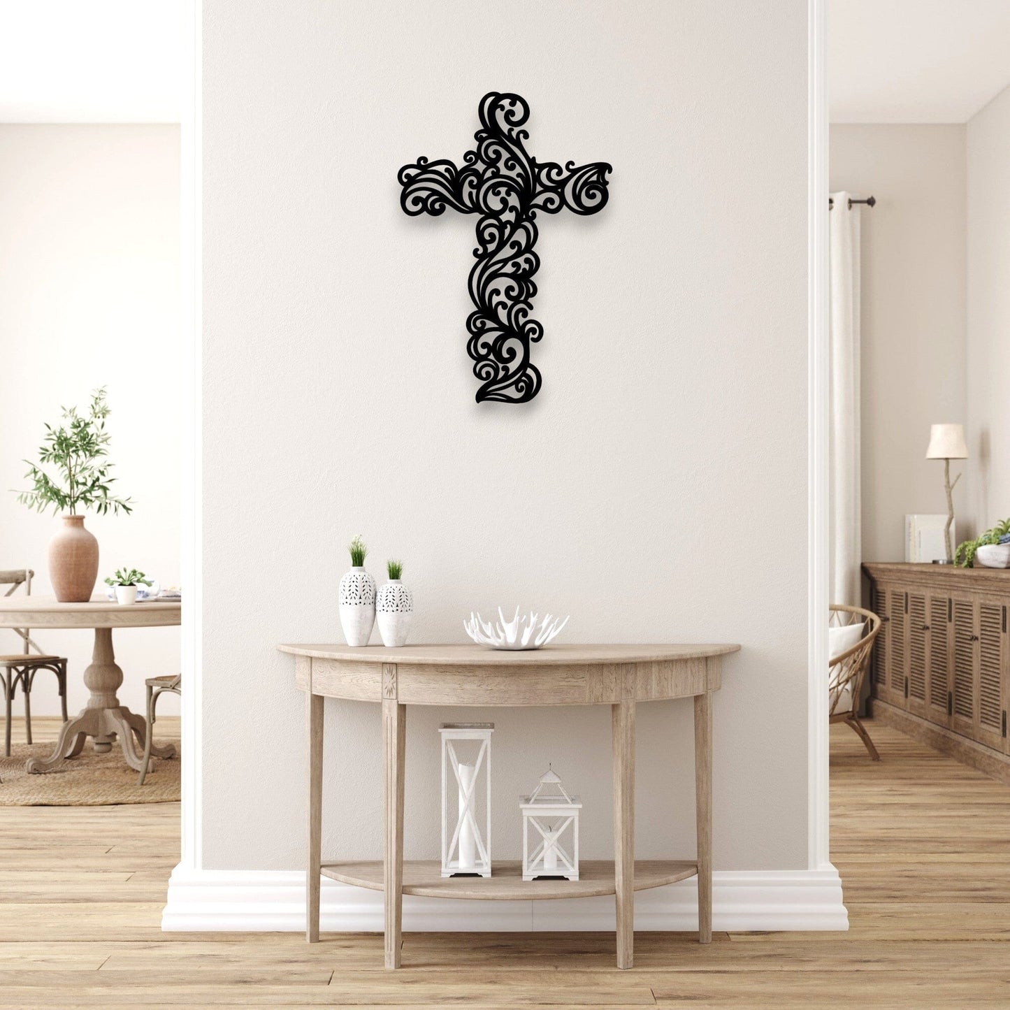 Koru Cross Wall Art Whimsic 