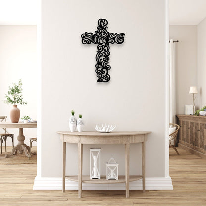 Koru Cross Wall Art Whimsic 
