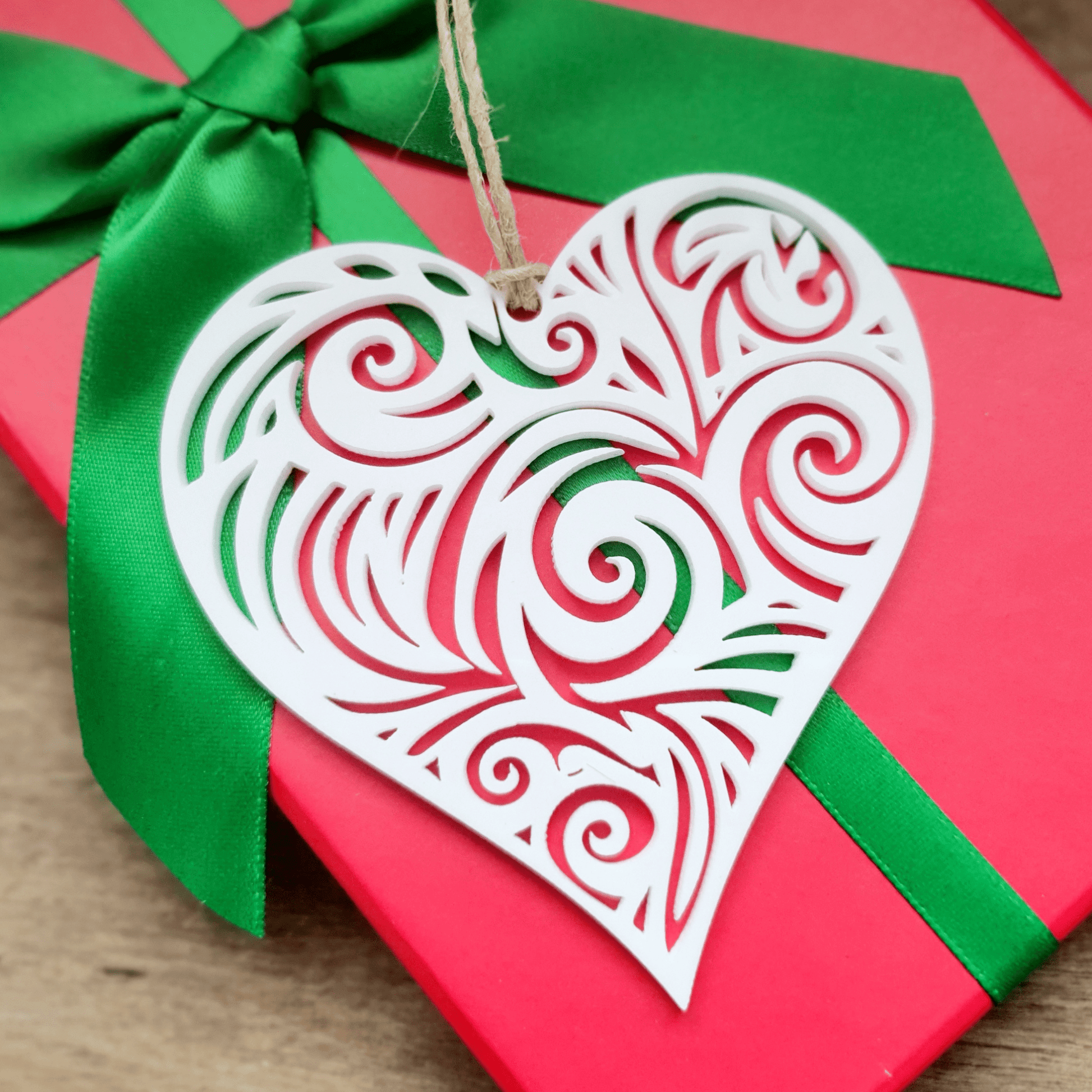 Koru Heart Ornament Whimsic 