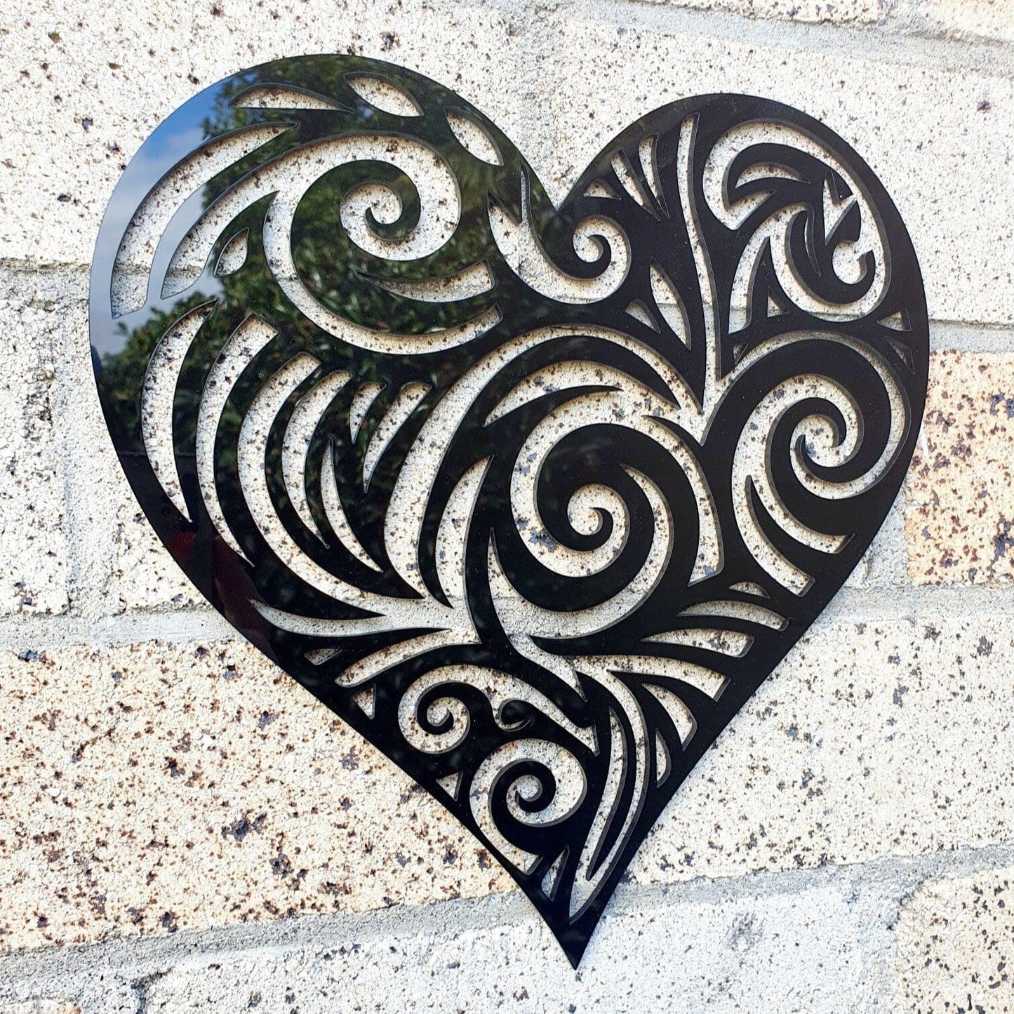 Koru Heart Wall Art Whimsic 