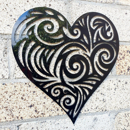 Koru Heart Wall Art Whimsic 