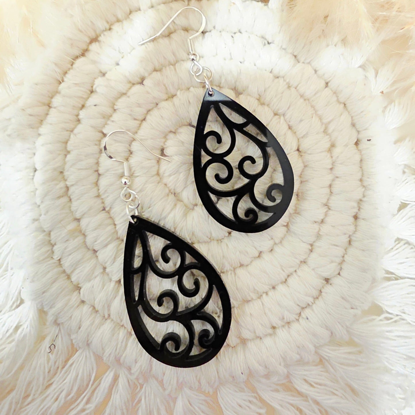 Koru Feather Wall Art + FREE Koru Earrings