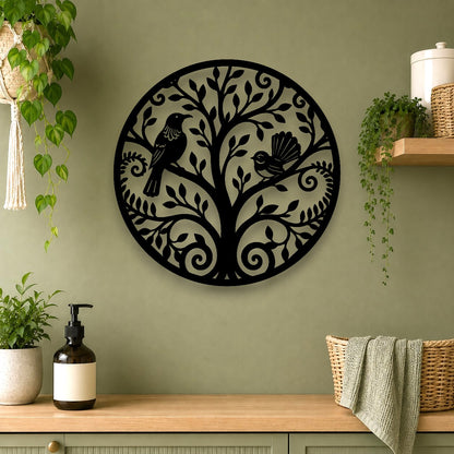 Koru Tree of Life Wall Art