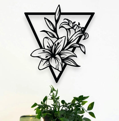 Lily Wall Art Wall Decor Whimsic 