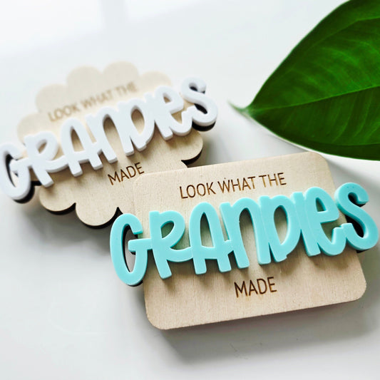 Look What The Grandies Made Magnet Whimsic 