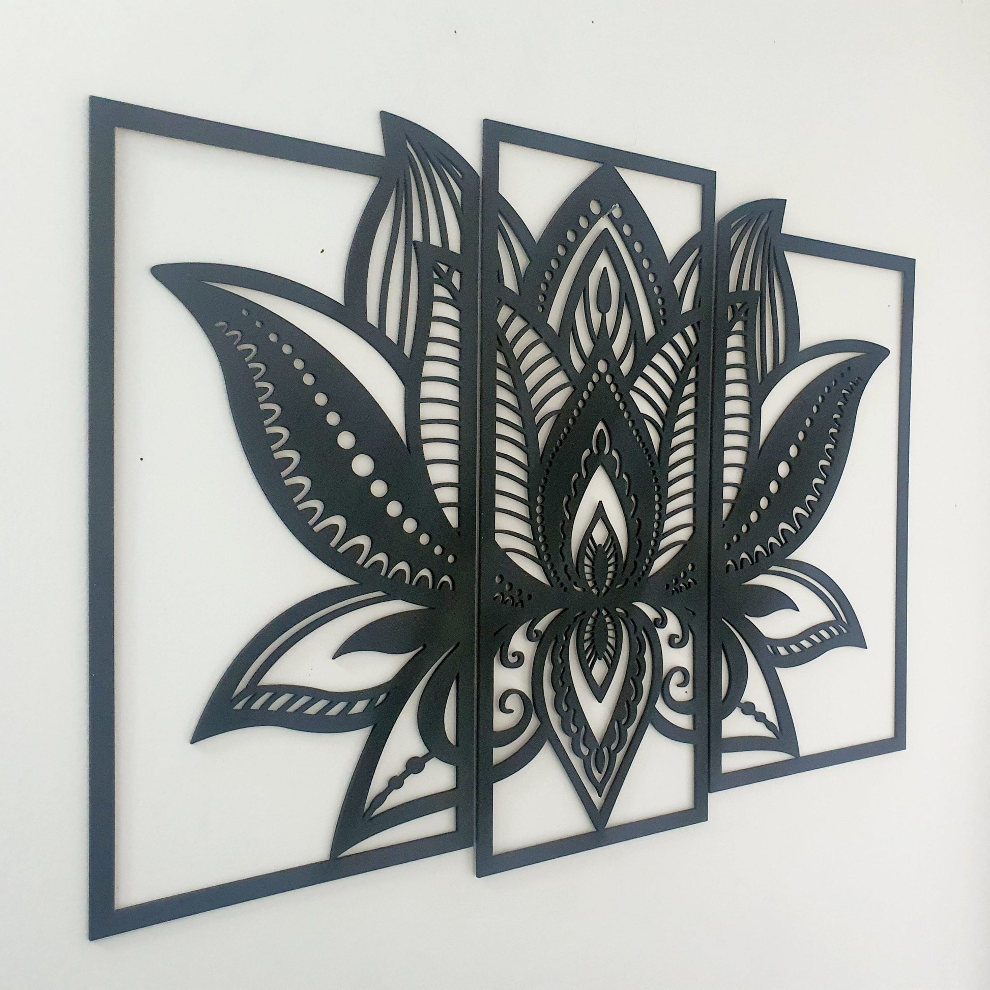 Lotus Flower Wall Art Wall Decor Whimsic 