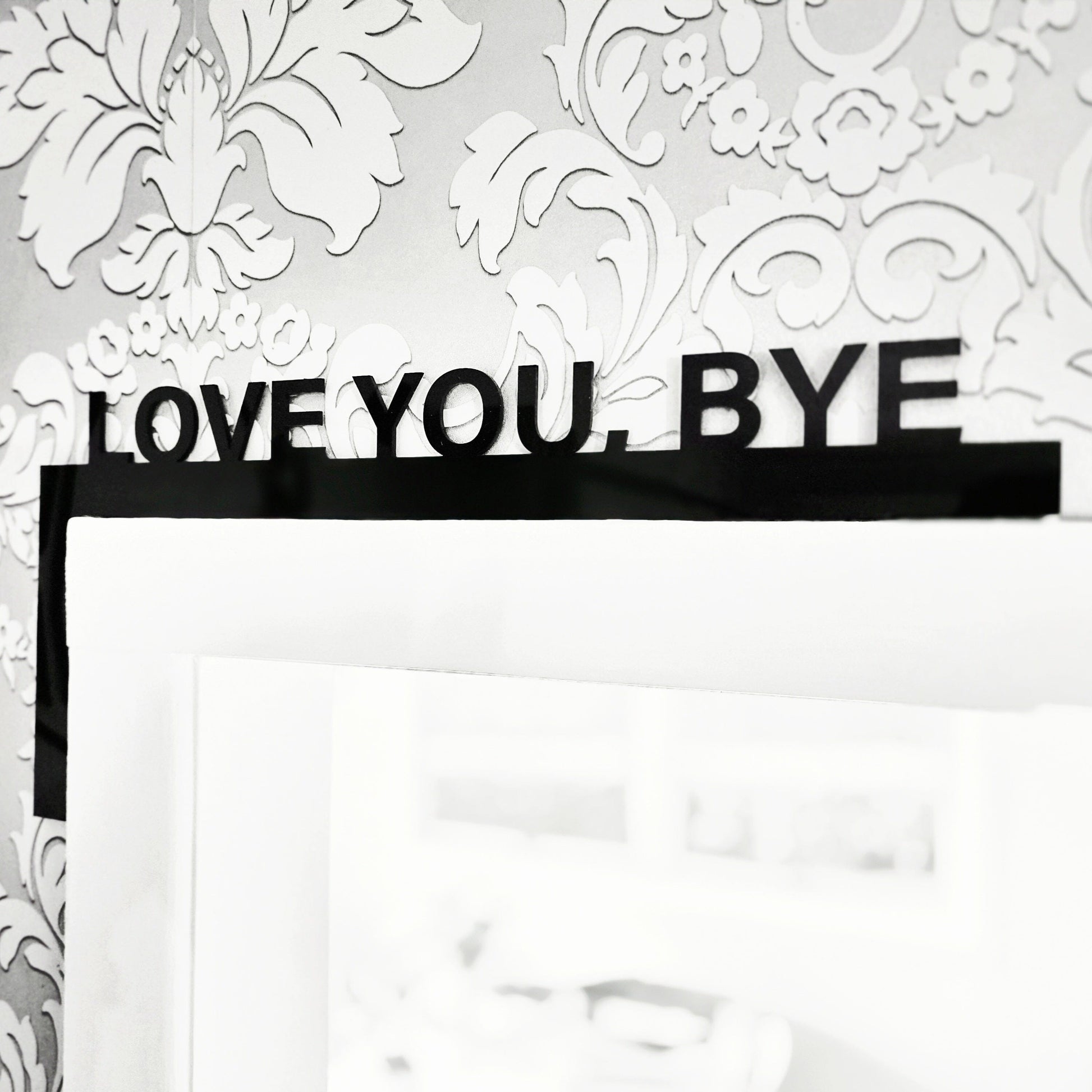 Love You Bye Door Frame Sign Whimsic 