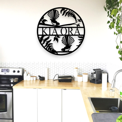 Personalised Kiwiana Fantail Décor