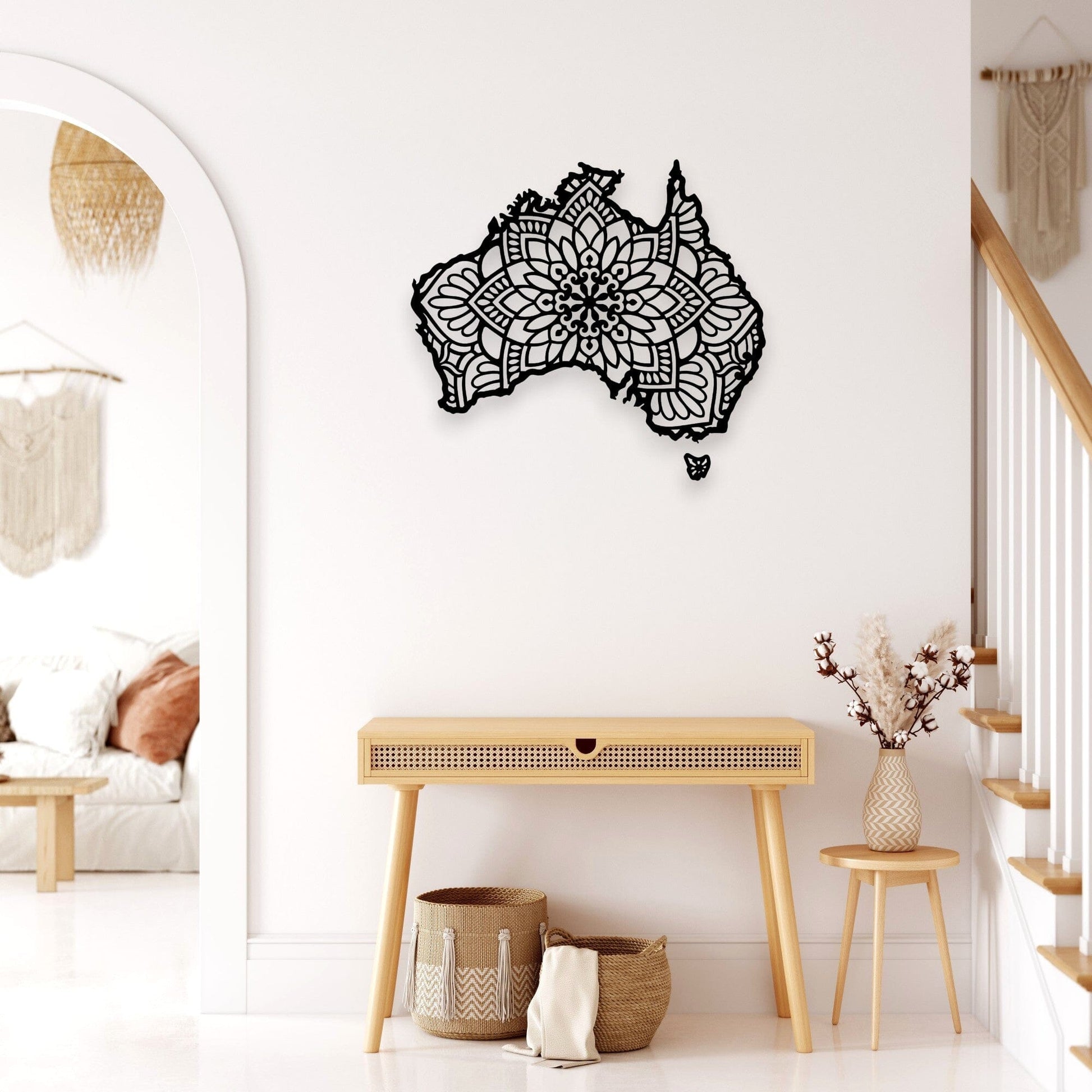 Mandala Australia Map Whimsic 