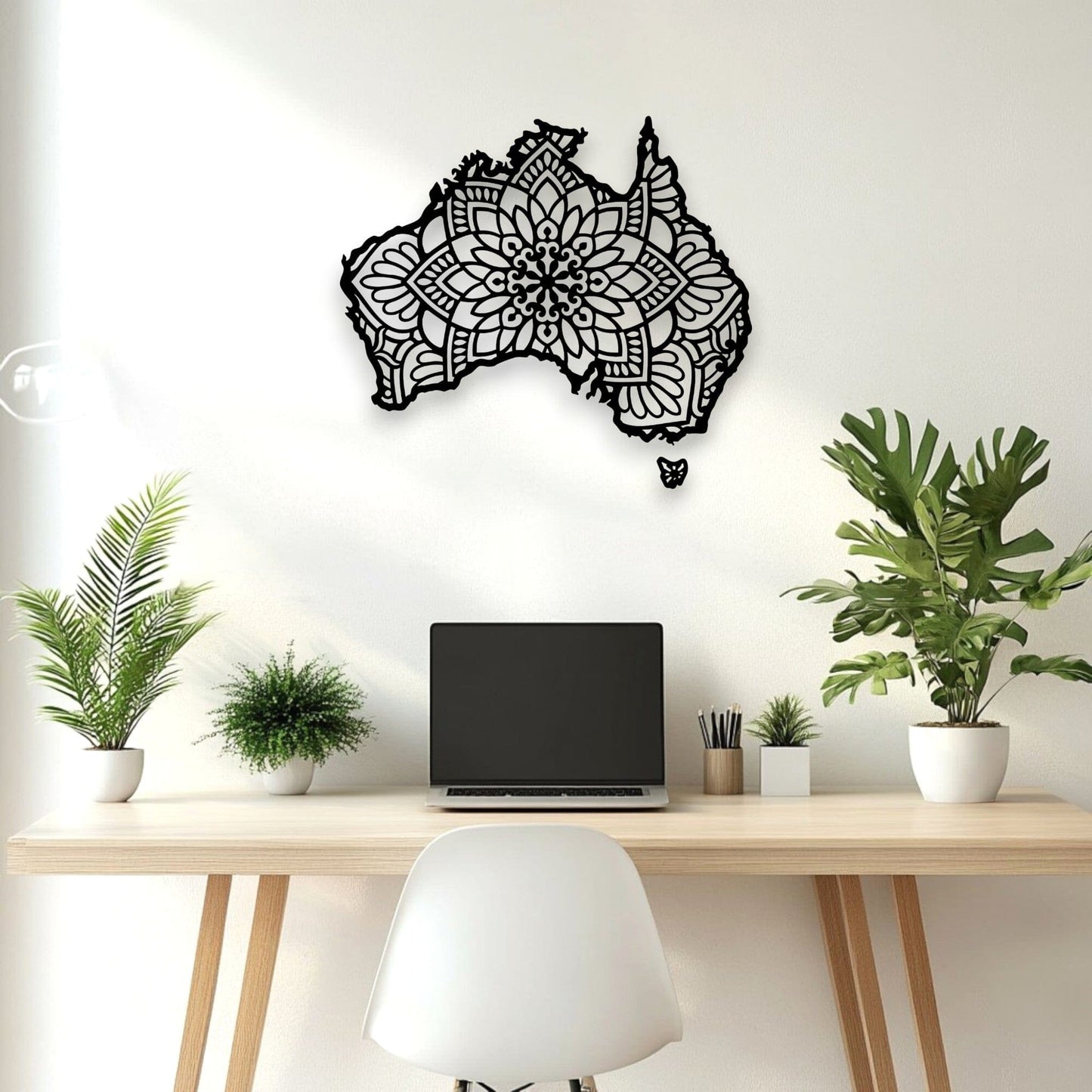Mandala Australia Map Whimsic 