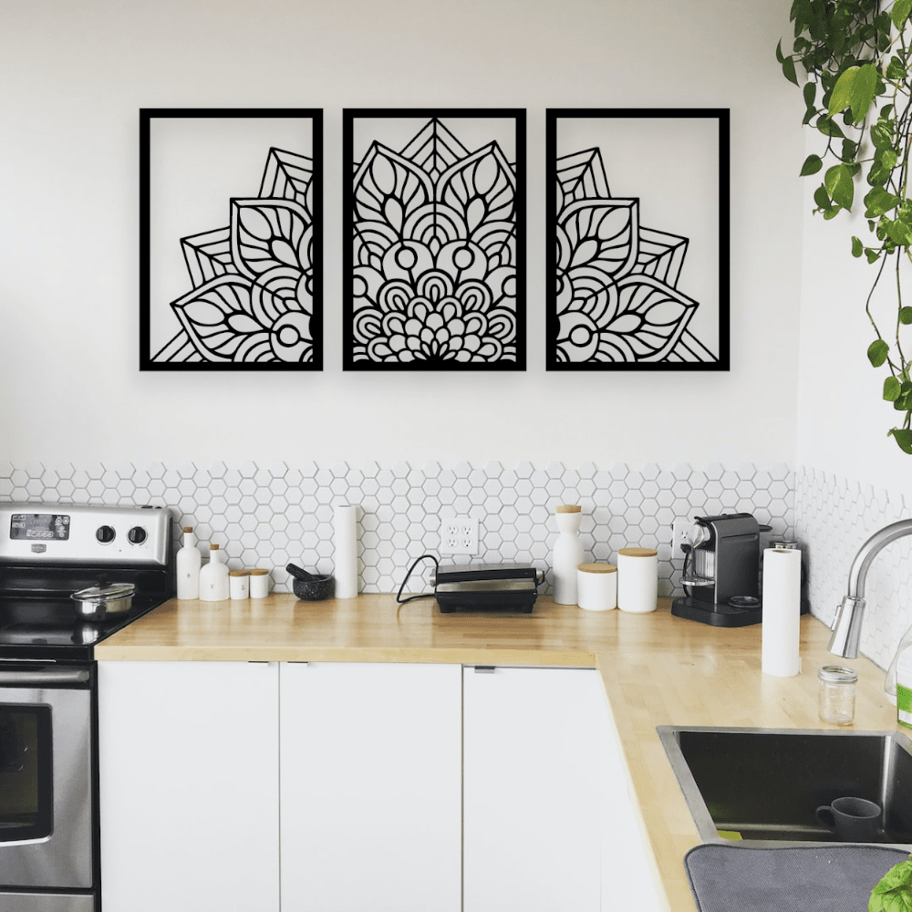Mandala Wall Art Set Wall Decor Whimsic 