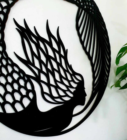 Mermaid Wall Art Whimsic 