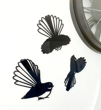 Mini Three Piece Fantail Set Wall Decor Whimsic 
