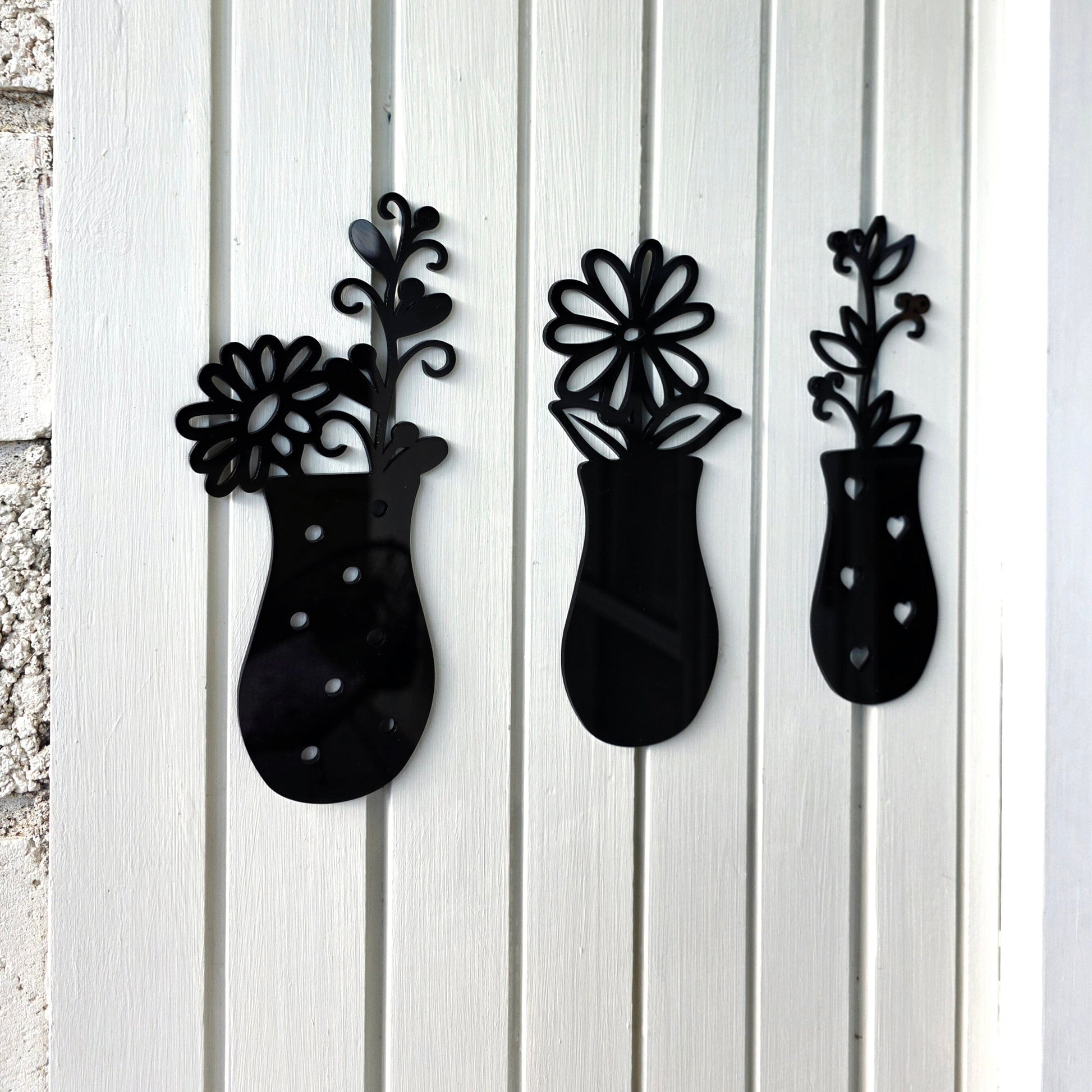 Mini Vase Plants Wall Art Set Whimsic 