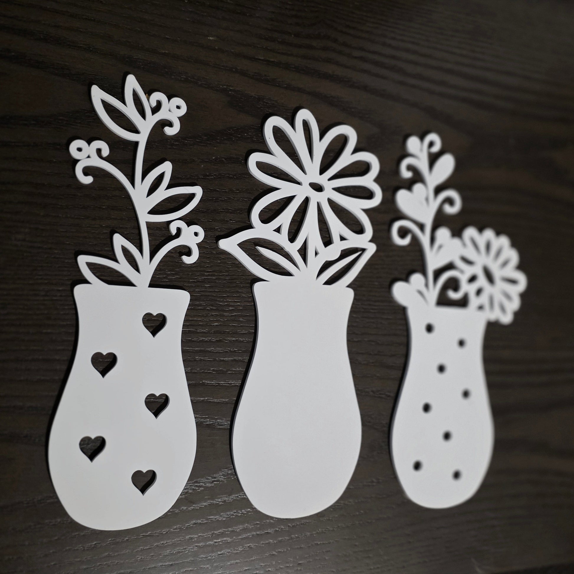 Mini Vase Plants Wall Art Set Whimsic 