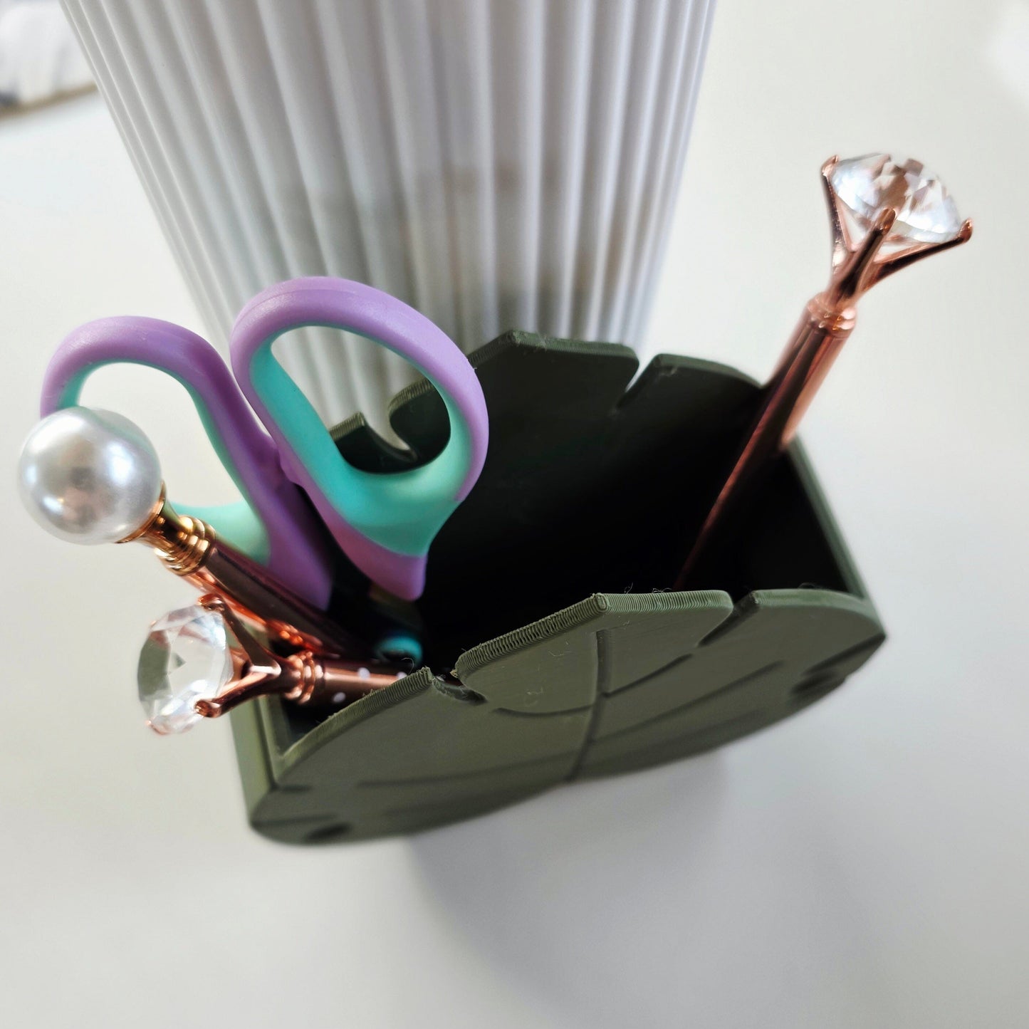 Monstera Leaf Desk Organiser Whimsic 