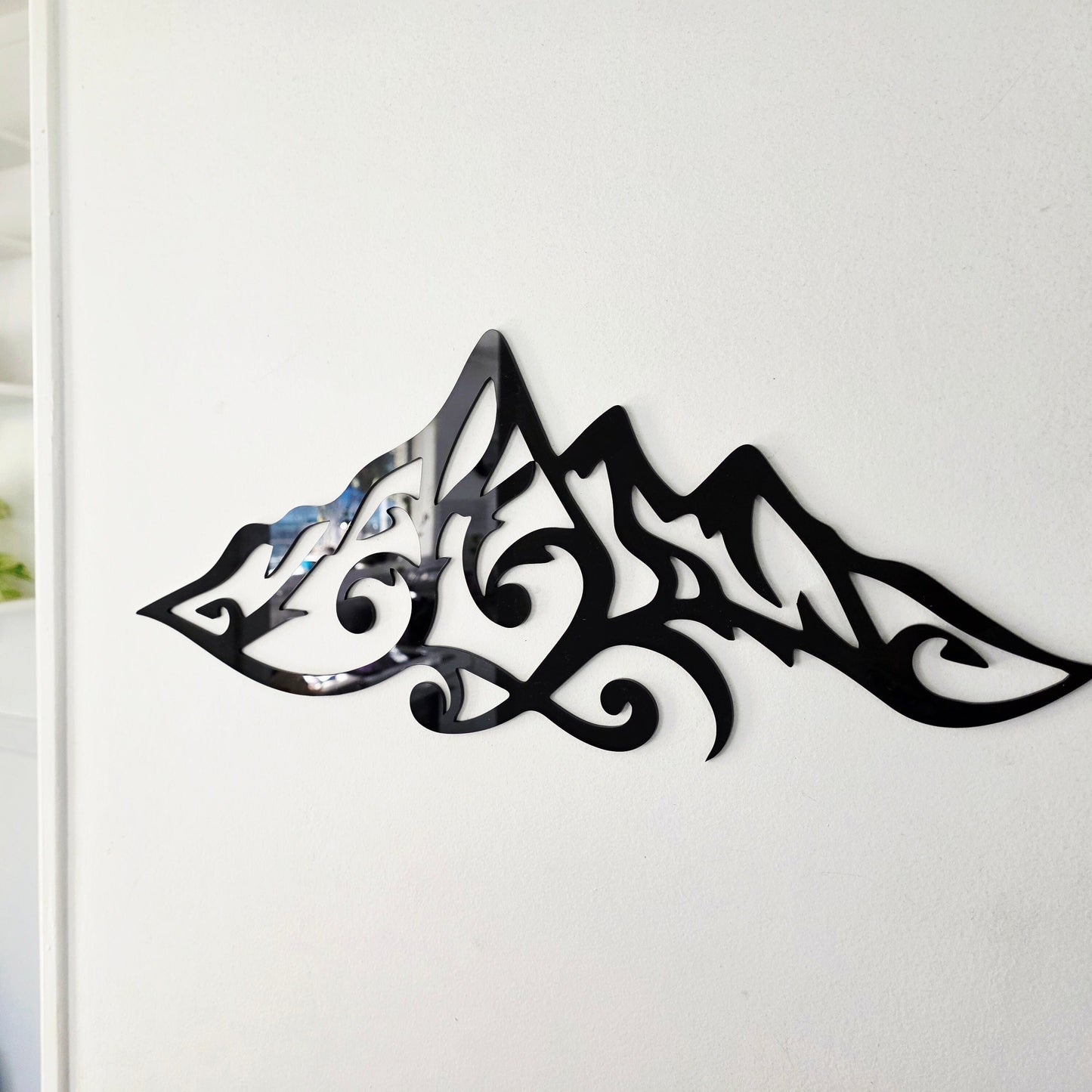 Mountain Outline Wall Art Wall Decor Whimsic 