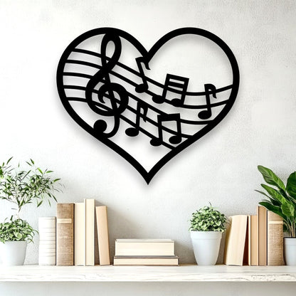 Melody Heart Wall Art
