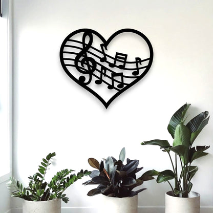 Melody Heart Wall Art